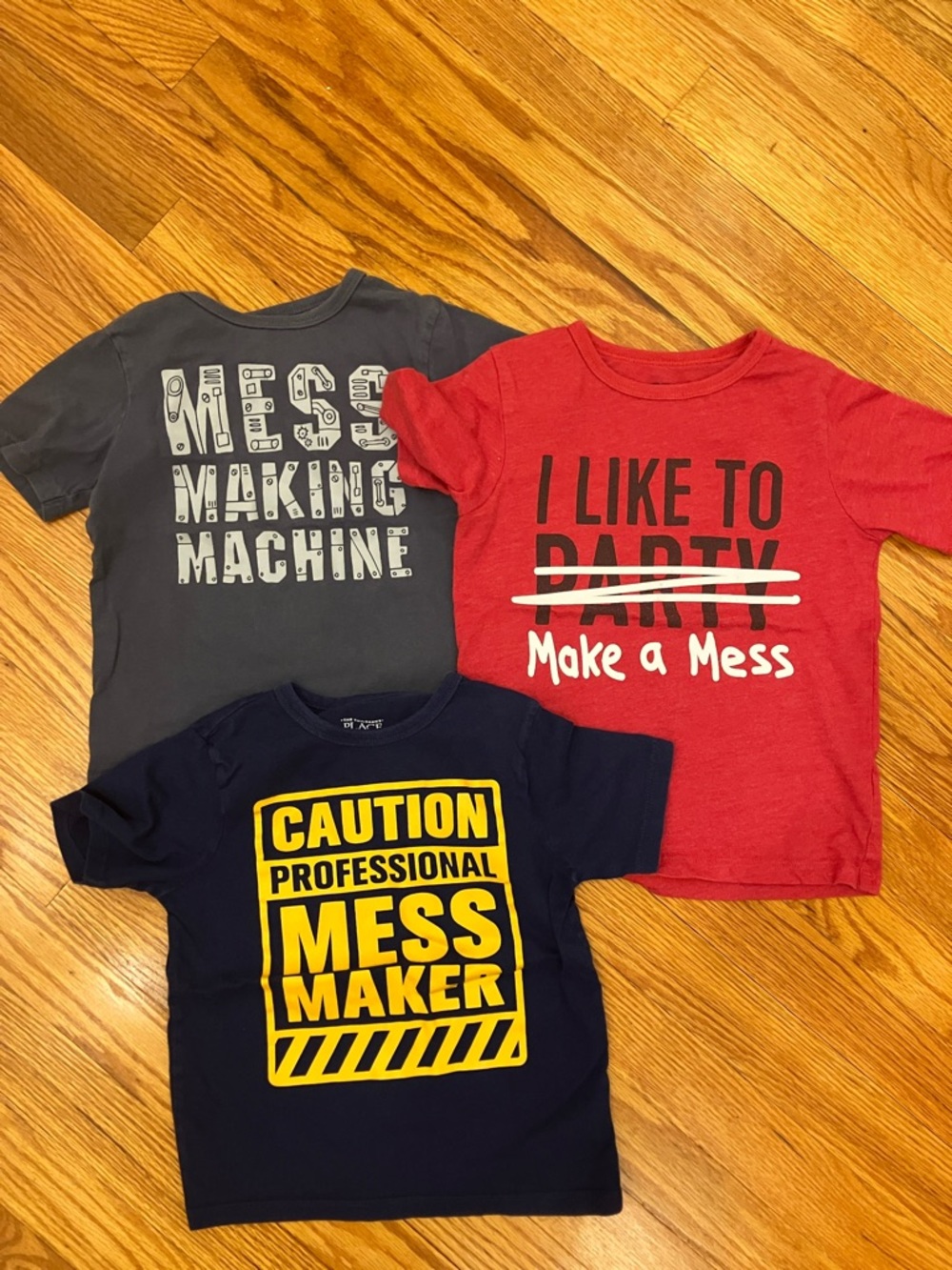 Mess maker t shirt bundle